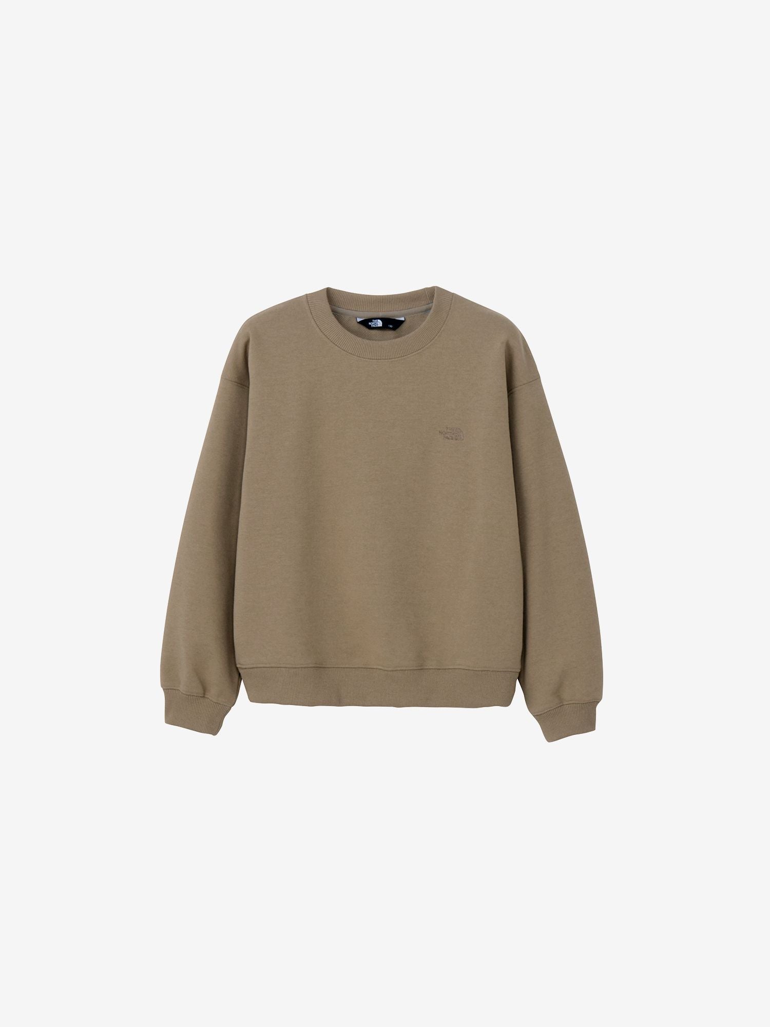 Grizz Sweat Logo Crew (Kids) - Classic Khaki
