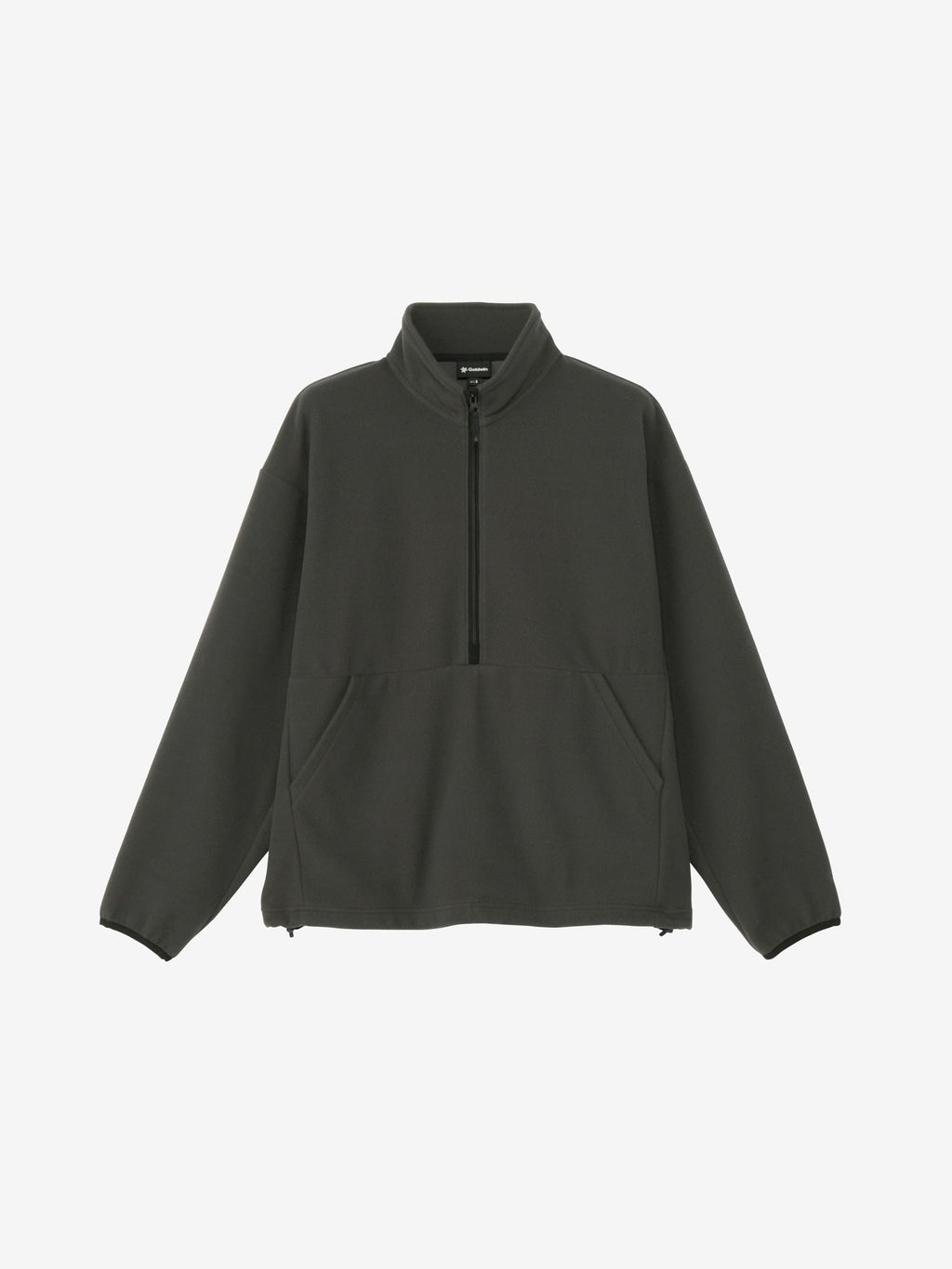 Polartec Power Stretch Half Zip Pullover (Ladies) - Shadow Gray