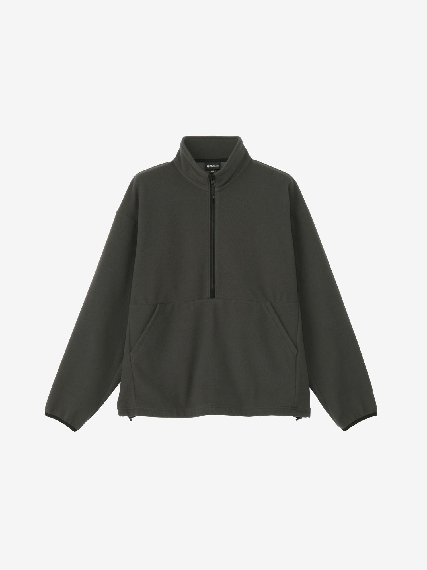 Polartec Power Stretch Half Zip Pullover (Ladies) - Shadow Gray