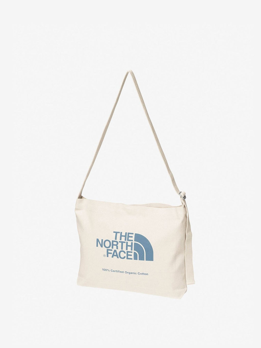 Organic Cotton Musette - Natural x Aegean Blue