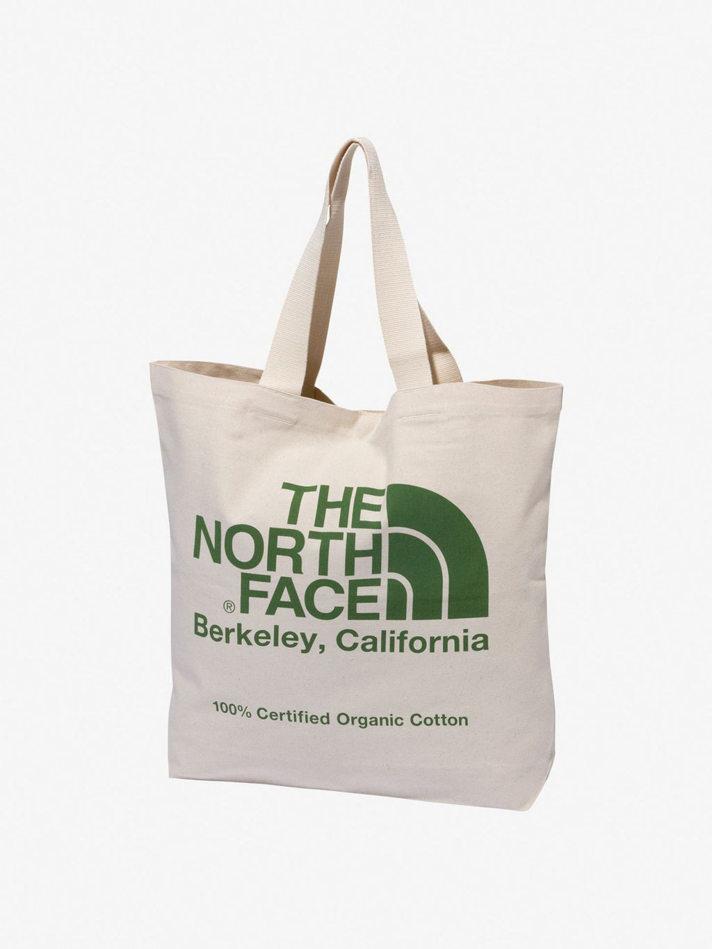 Organic Cotton Tote - Natural x Vineyard Green