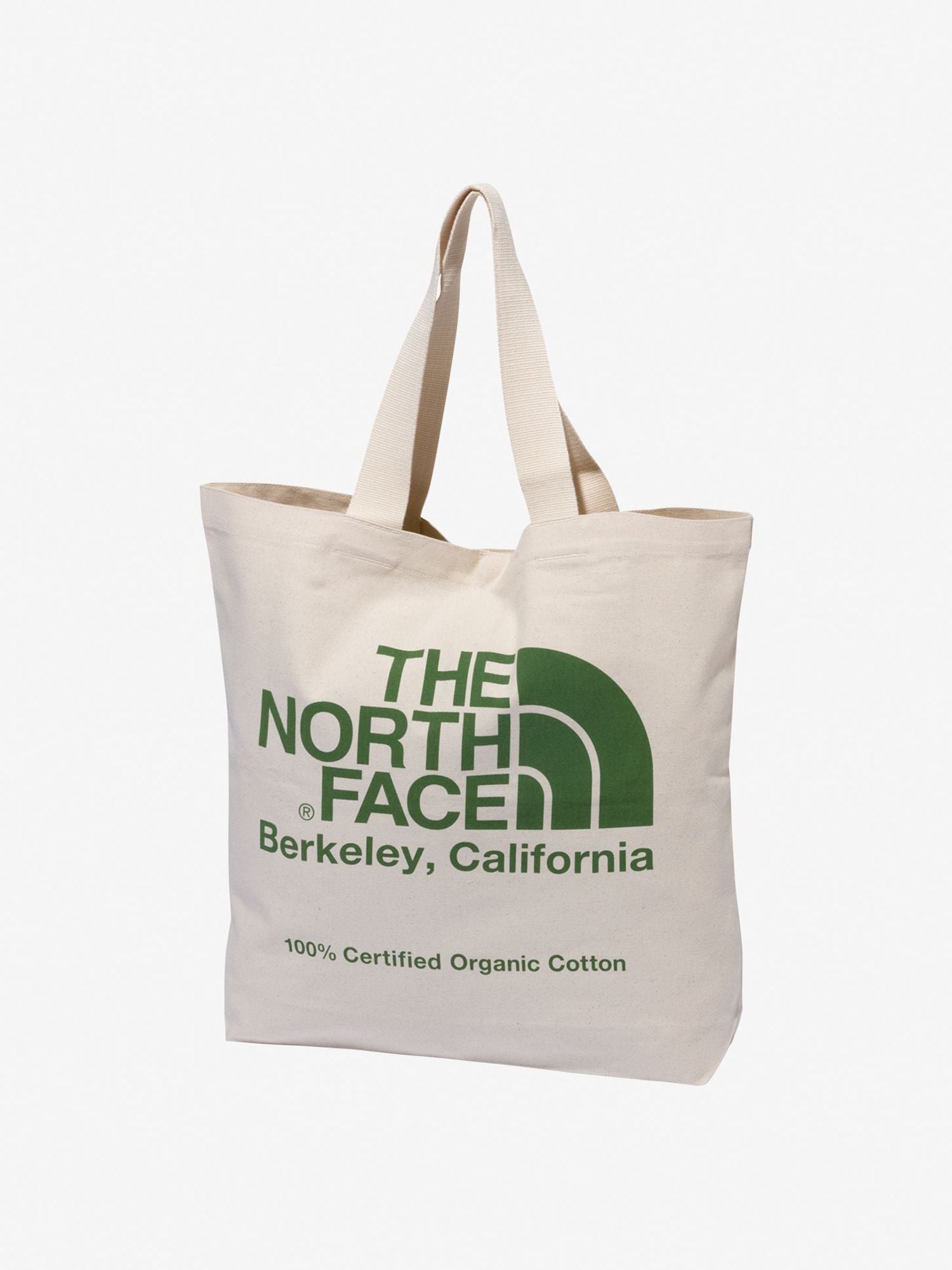 Organic Cotton Tote - Natural x Vineyard Green