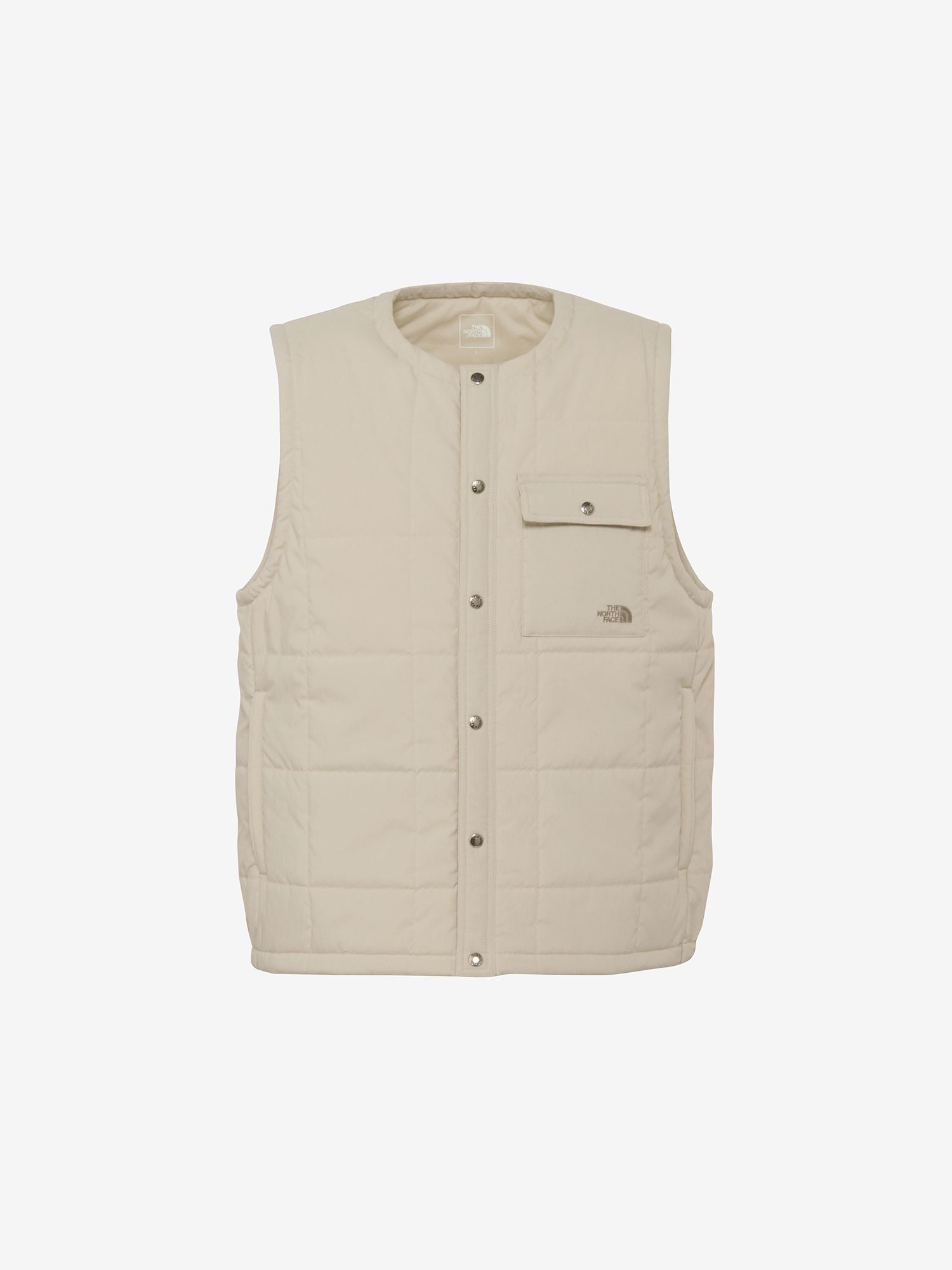 Meadow Warm Vest (Unisex) - Fossil Ivory