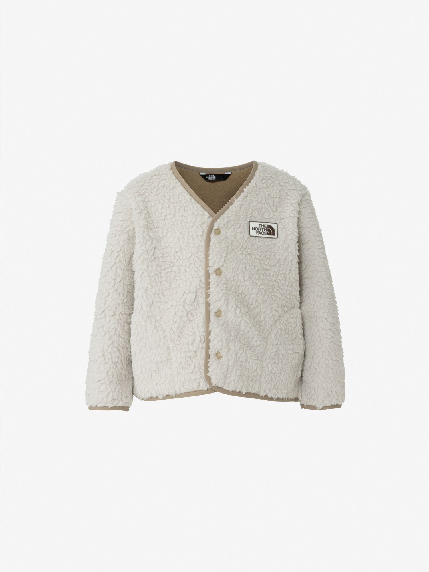 Toddler Cuddle Fleece Cardigan (Kids) - Fossil Ivory
