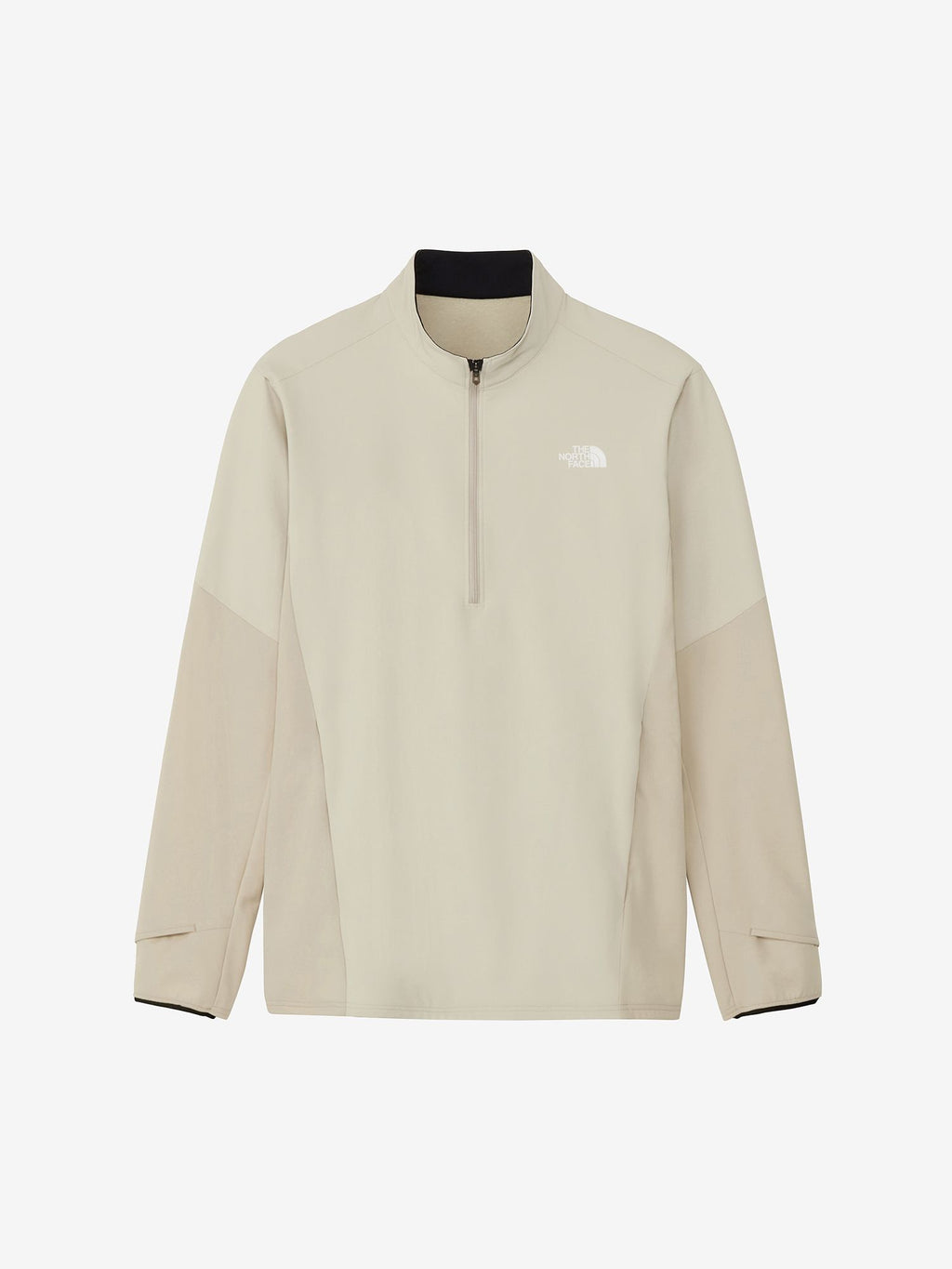 Hybrid Thermal Light Half Zip (Men's) - Fossil Ivory