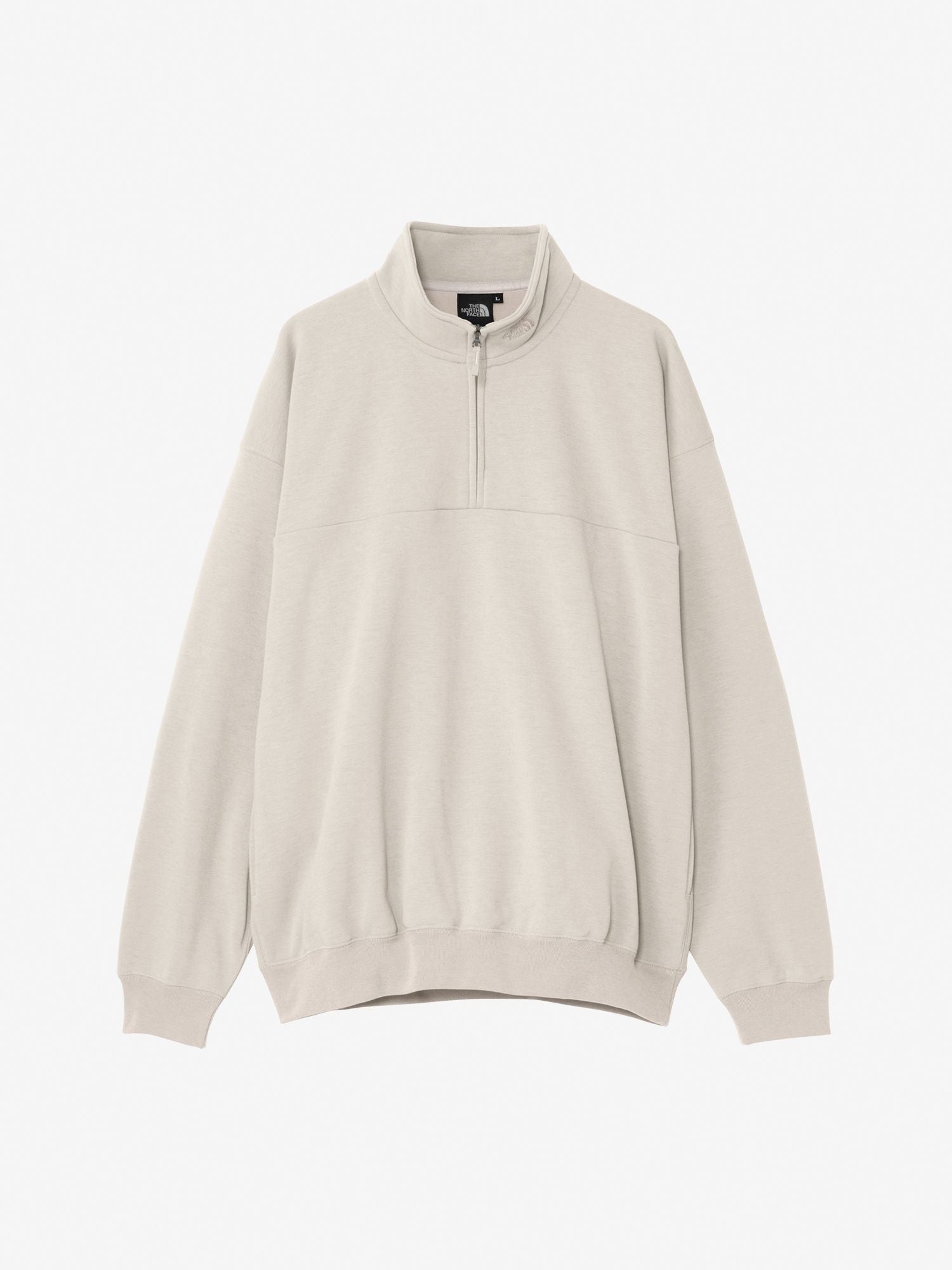 All Right Half Zip (Unisex) - Fossil Ivory