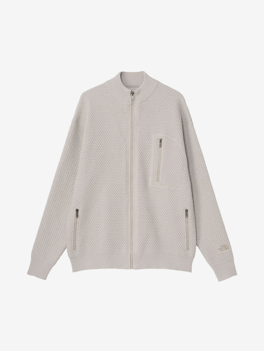 Rock Surface Wool Drivers Knit (Unisex) - Fossil Ivory