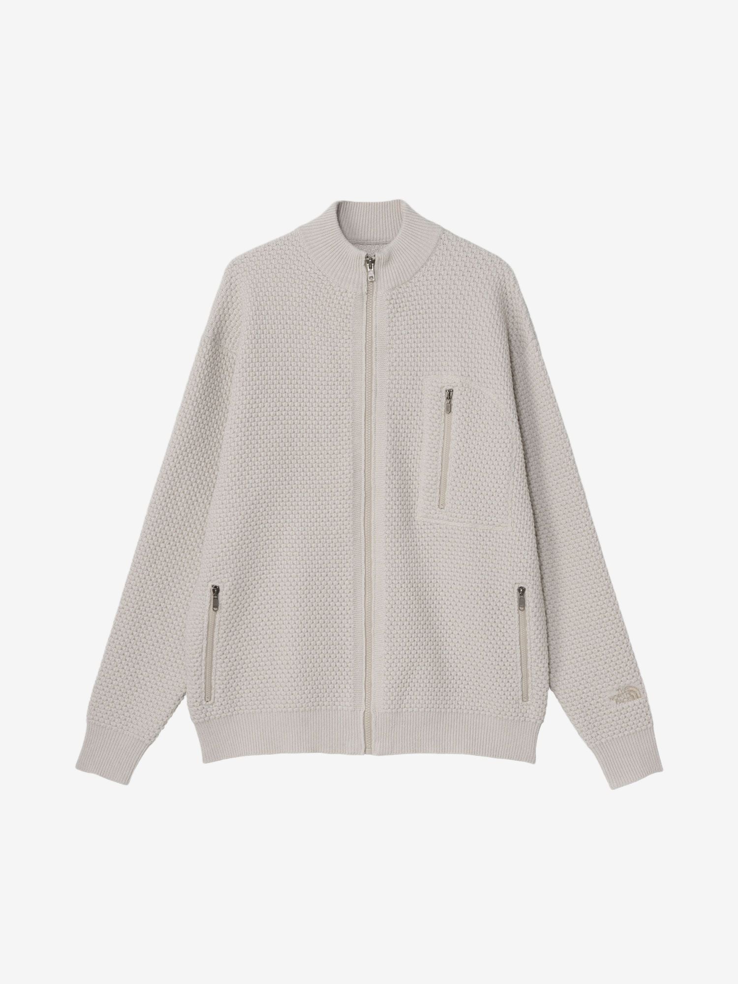 Rock Surface Wool Drivers Knit (Unisex) - Fossil Ivory