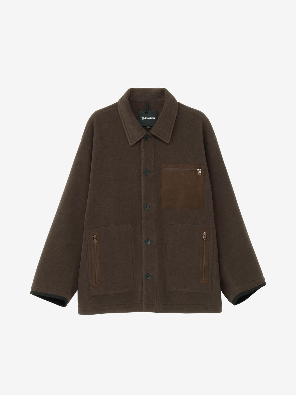 Polartec Fleece Cradonia Jacket (Unisex) - Deep Brown