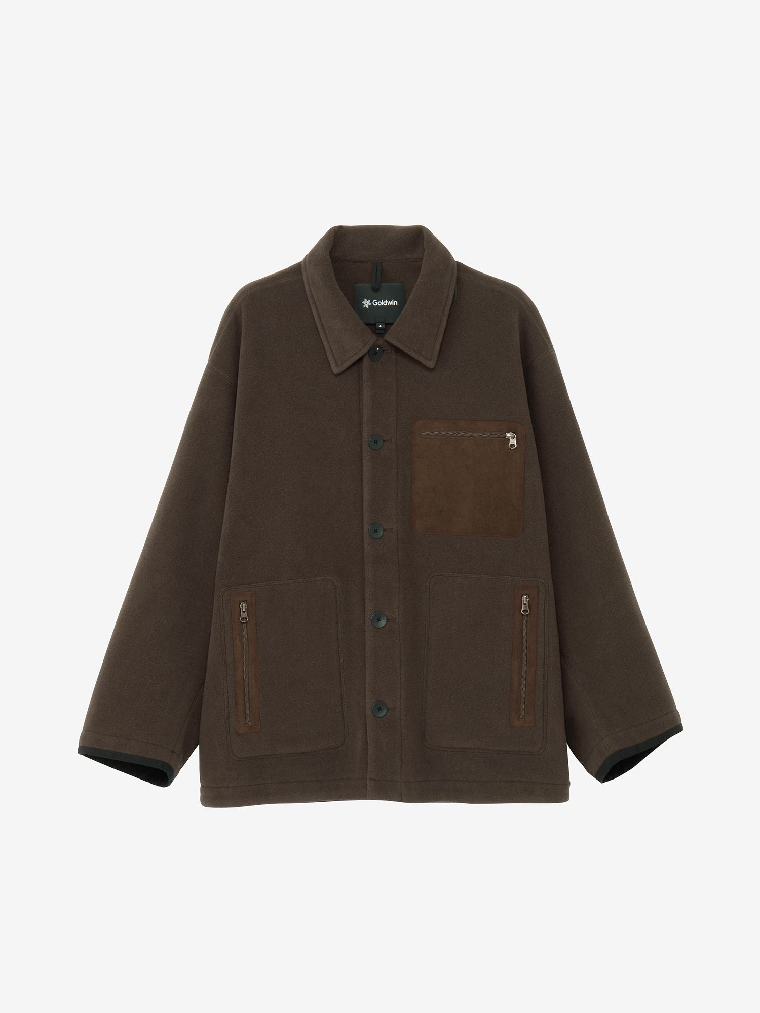 Polartec Fleece Cradonia Jacket (Unisex) - Deep Brown