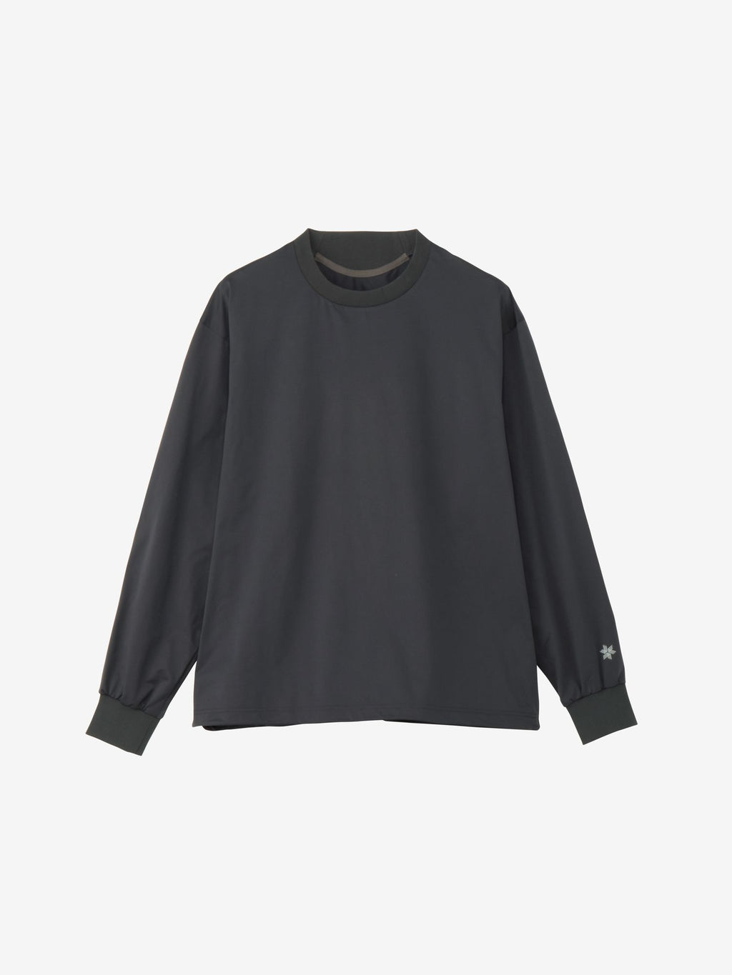 High Gauge Shearing Long Sleeve T-Shirt (Unisex) - Deep Charcoal