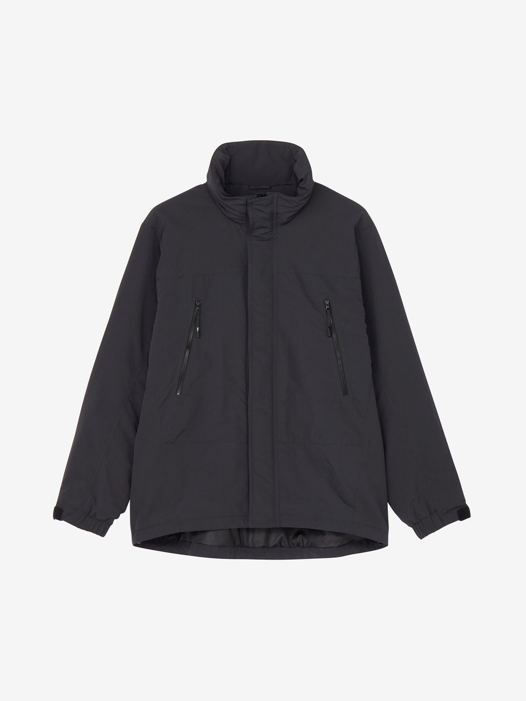 Dope Dyed Taffeta Warmer Jacket (Unisex) - Deep Charcoal