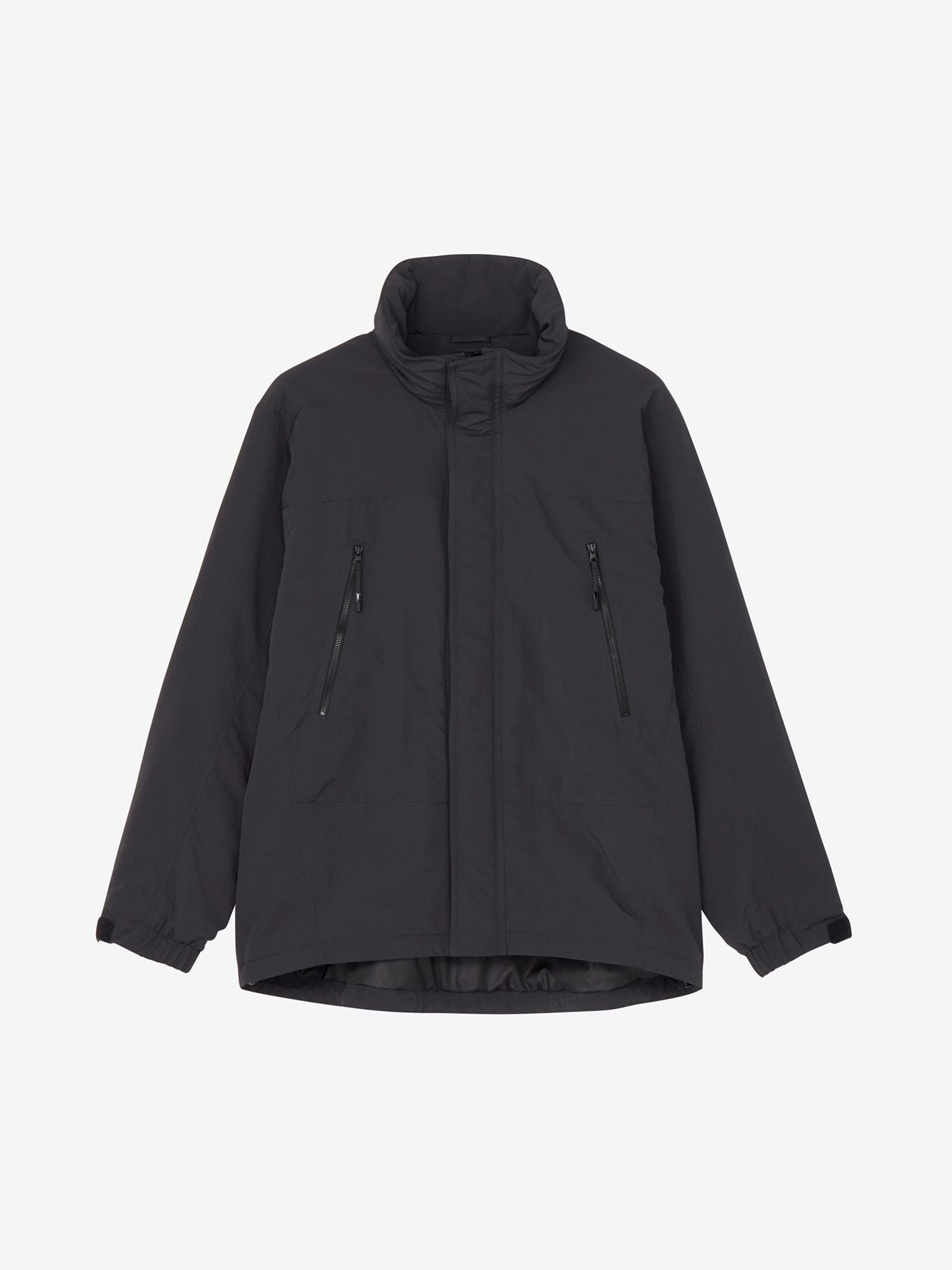 Dope Dyed Taffeta Warmer Jacket (Unisex) - Deep Charcoal