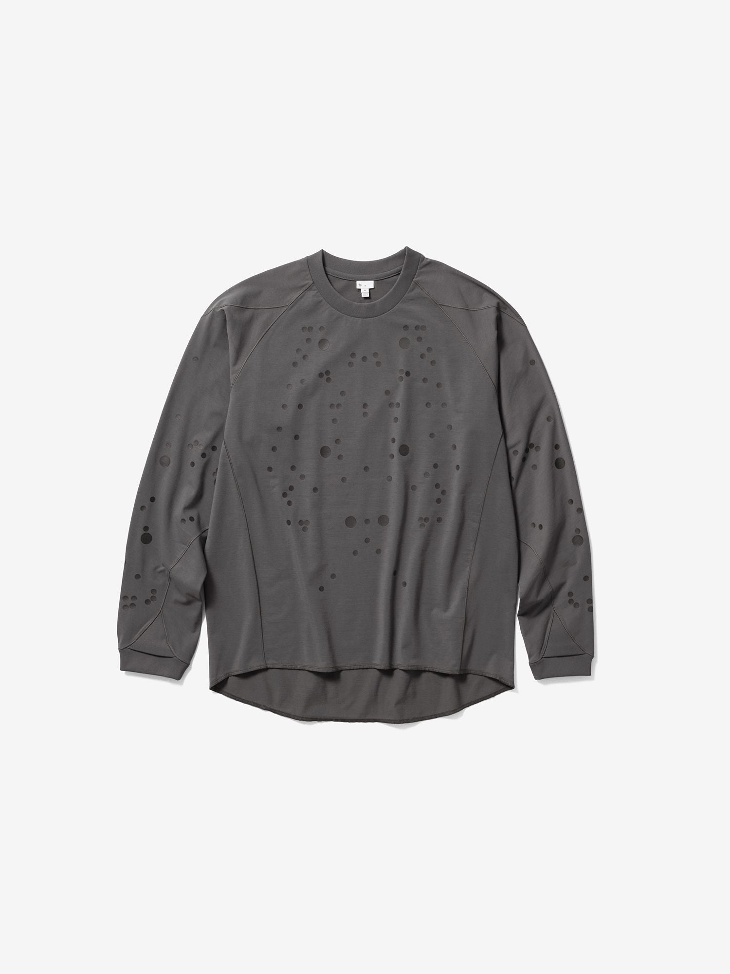 Goldwin 0 Graphic Long Sleeve T-Shirt (Unisex) - Deep Charcoal