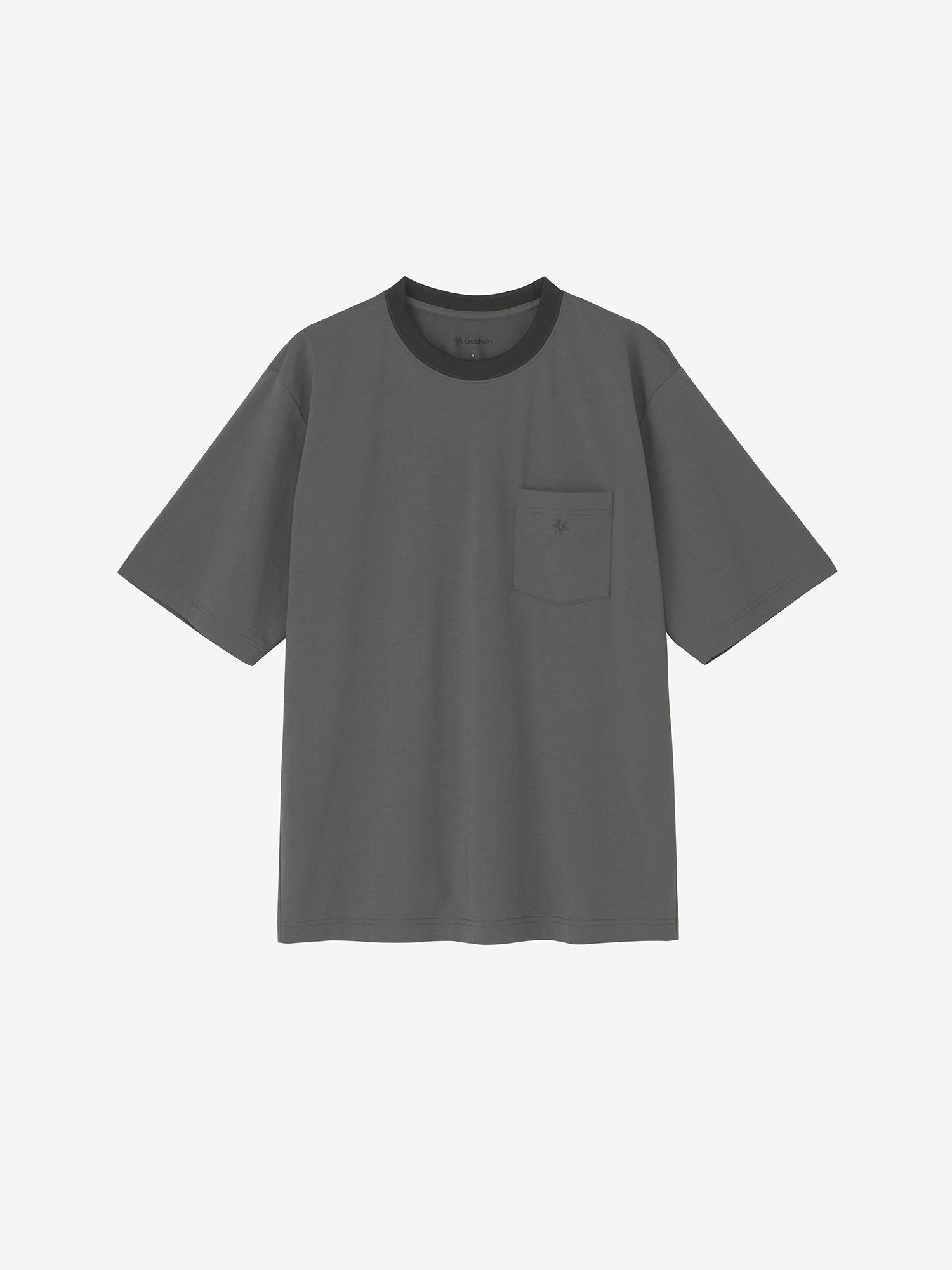 Oversized Pocket T-Shirt (Unisex) - Deep Charcoal