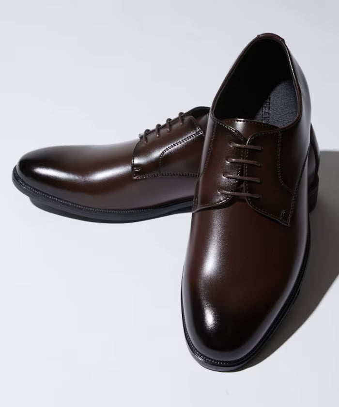 Plain-toe cow leather dress shoes [limited release]