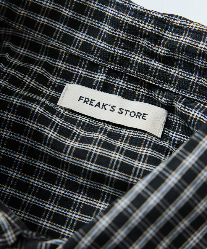 Relax Fit Classic Pattern Regular Collar Shirt / Check Pattern / Stripe Pattern 【Limited Edition】