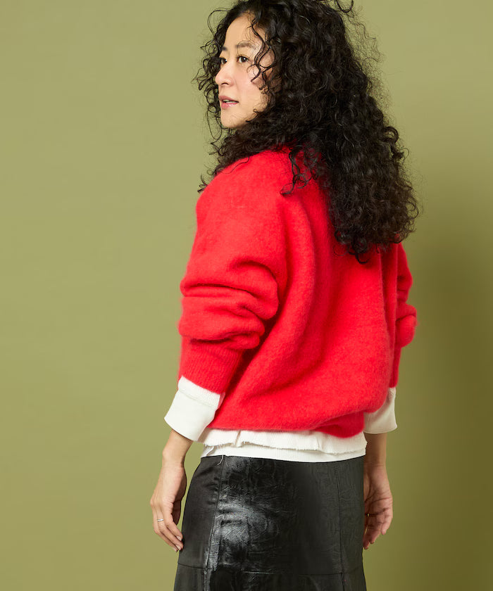 Fluffy Knit Pullover