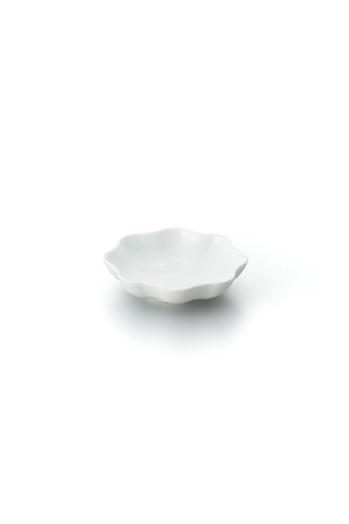 PORCELAIN POTTERY BOWL SMALL - WHITE