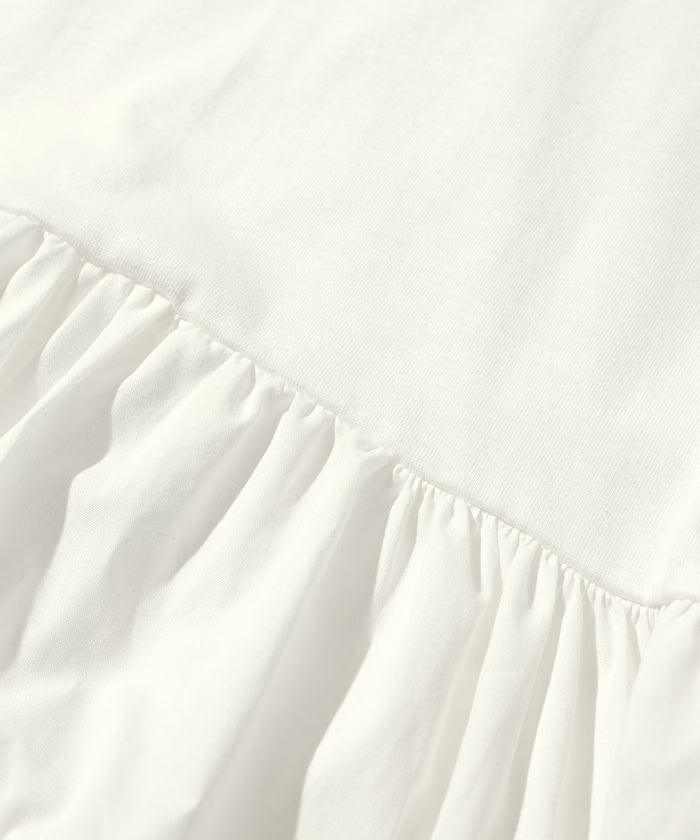 Organic Cotton Tiered Long Sleeve T-shirt