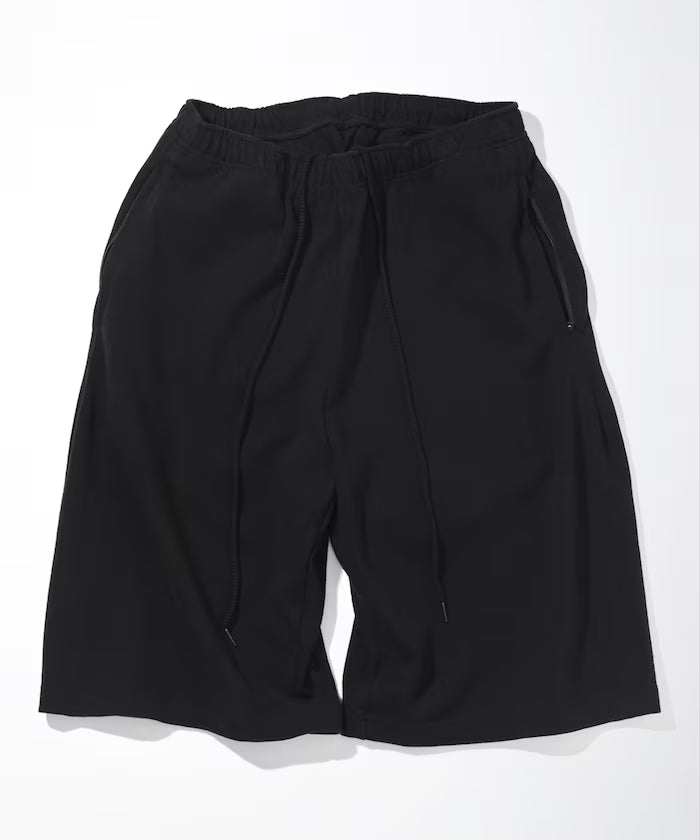 Heavy Weight Jersey Gym Shorts - Black