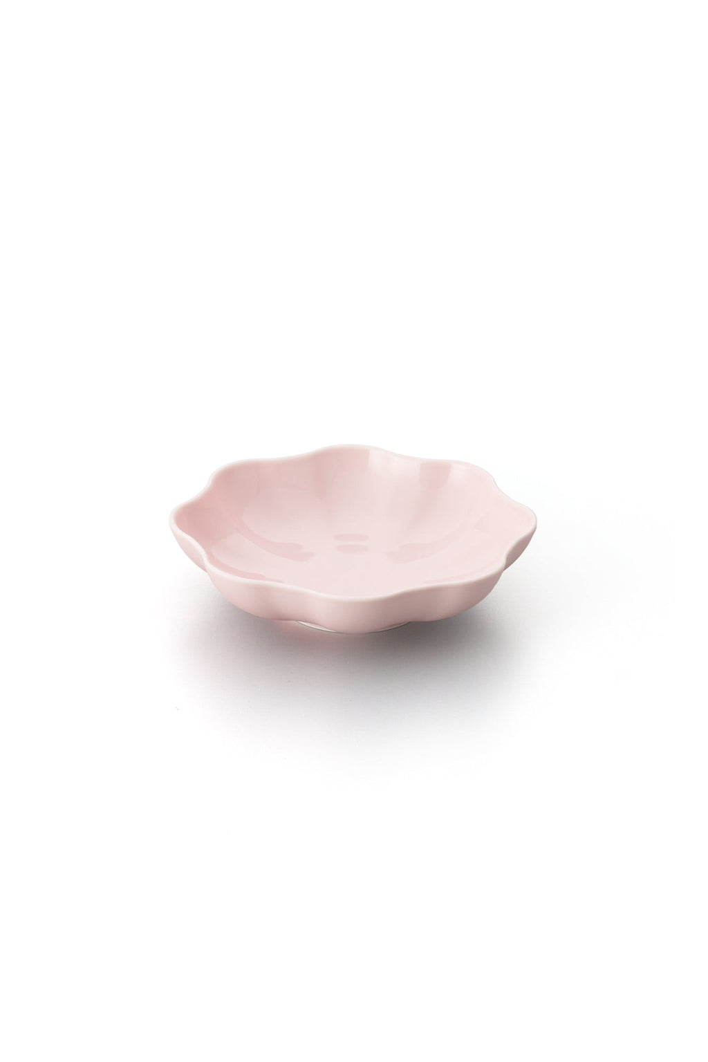 PORCELAIN POTTERY BOWL MEDIUM - EGGSHELL PINK