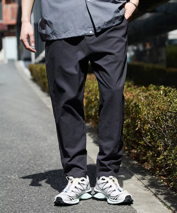 AiRide/Air Ride Slim Tapered Silhouette Sheer Seersucker Packable Easy Pants/Quick-Dry/UV Cut [Limited Edition]