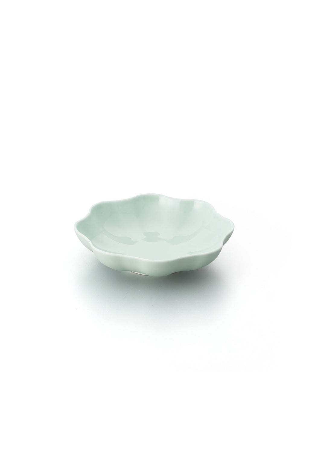 PORCELAIN POTTERY BOWL MEDIUM - CLEARLY AQUA