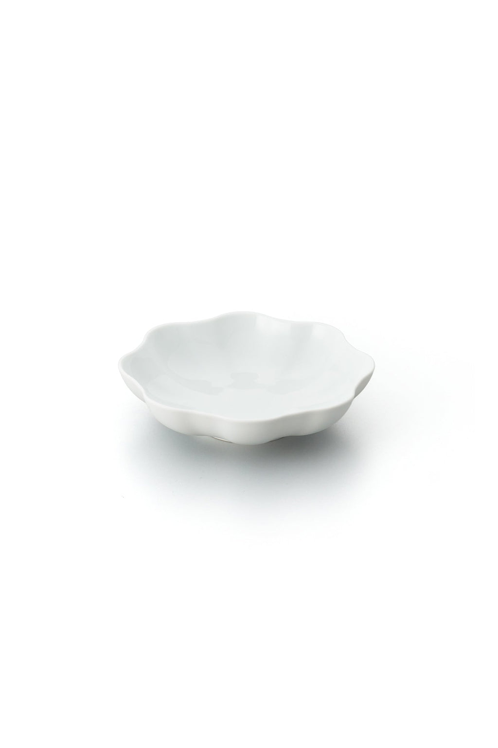 PORCELAIN POTTERY BOWL MEDIUM - WHITE