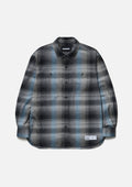 Hombre Check Shirt Ls - BLACK