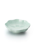 PORCELAIN POTTERY BOWL LARGE - CLEARLY AQUA