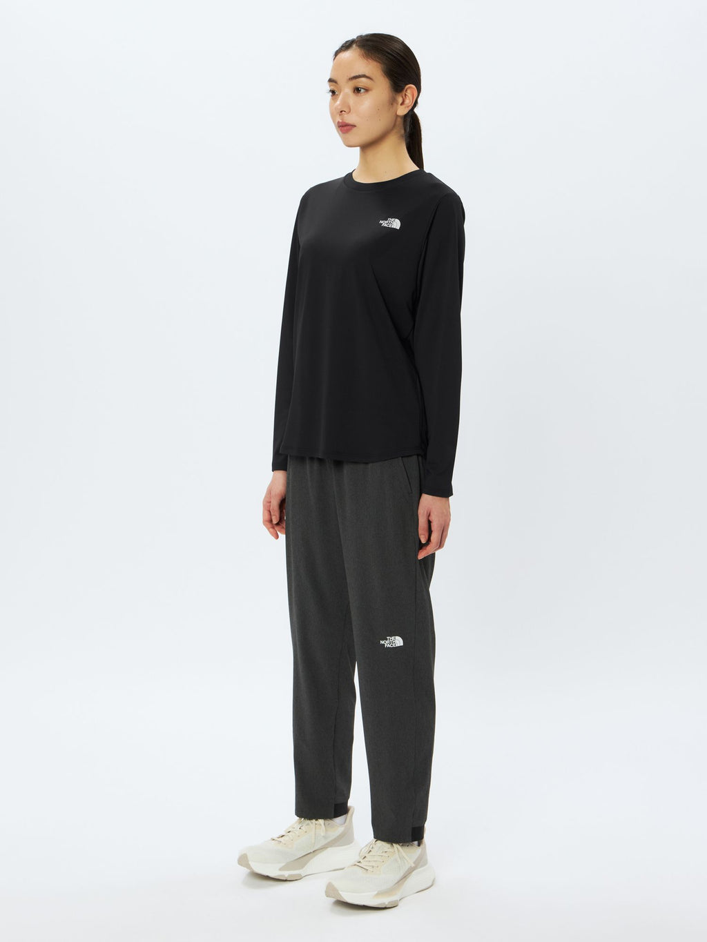 Long Sleeve One Point Logo Tee (Women's)