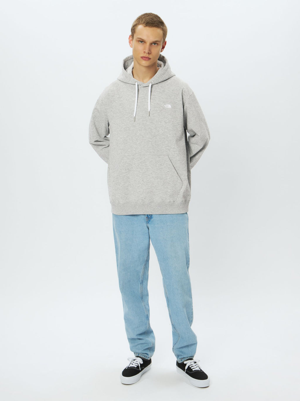 Small Logo Heather Sweat Hoodie (Unisex)