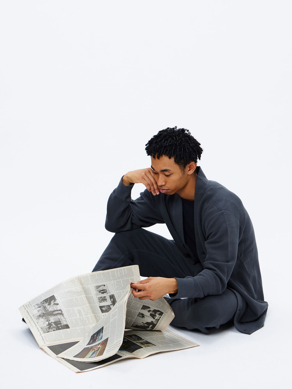 Tove/Sweat Cardigan (Unisex)