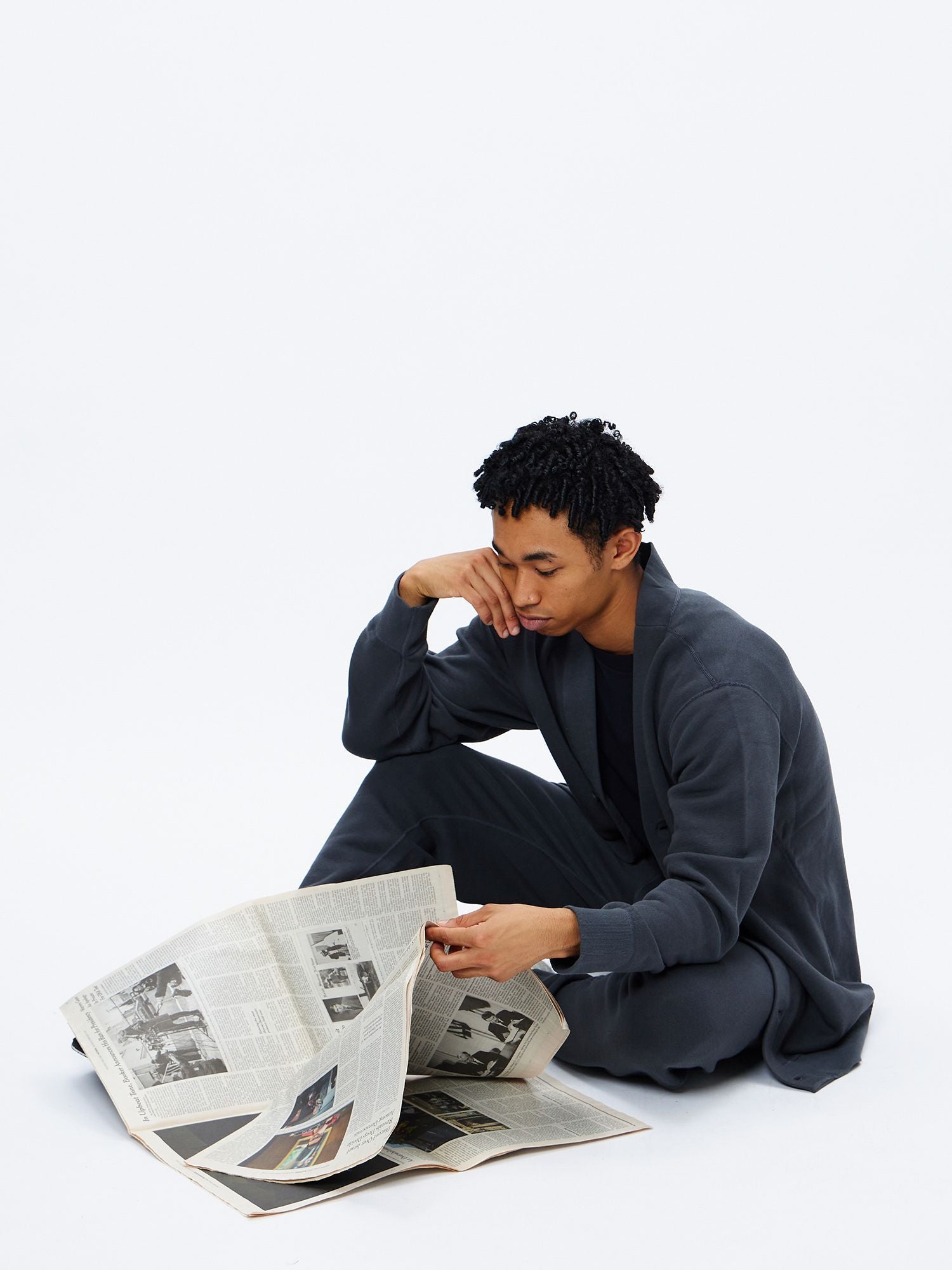 Tove/Sweat Cardigan (Unisex)