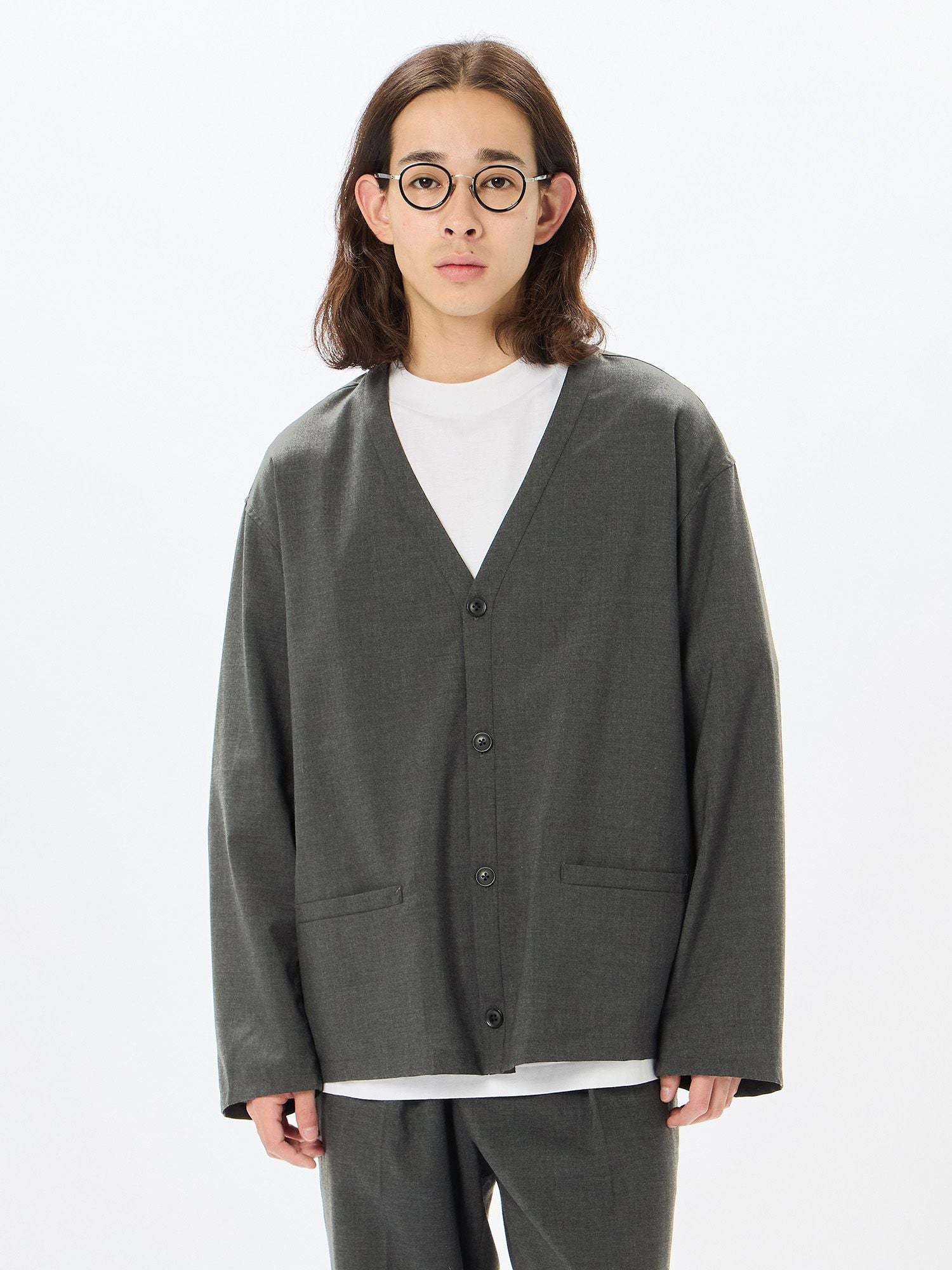 Newsboy/Cardigan Jacket (Unisex)