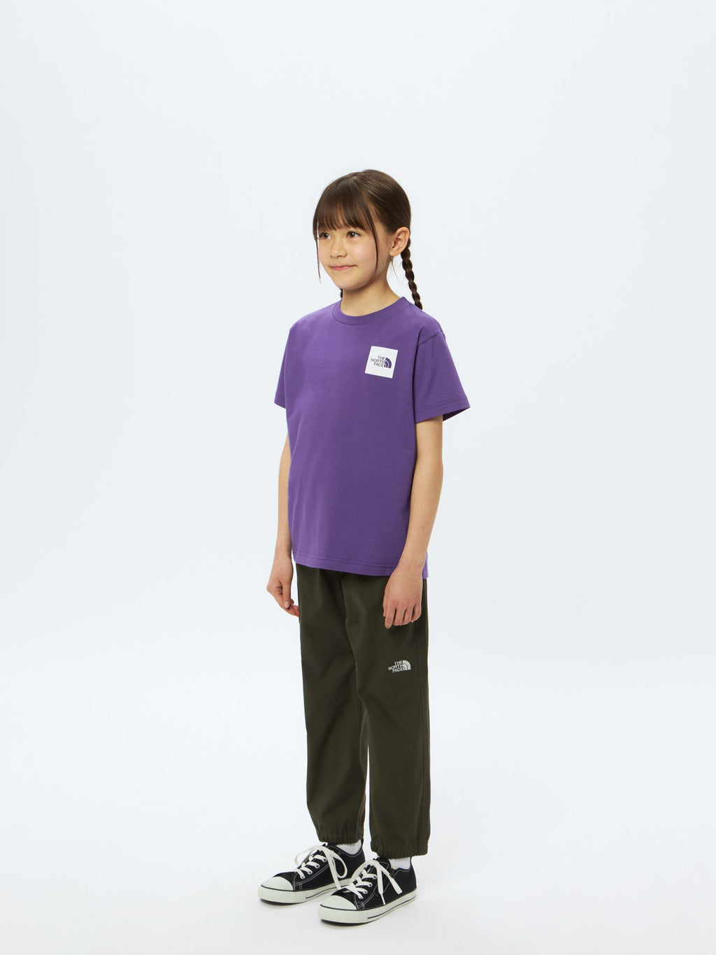Short Sleeve Small Square Logo Tee (Kids)