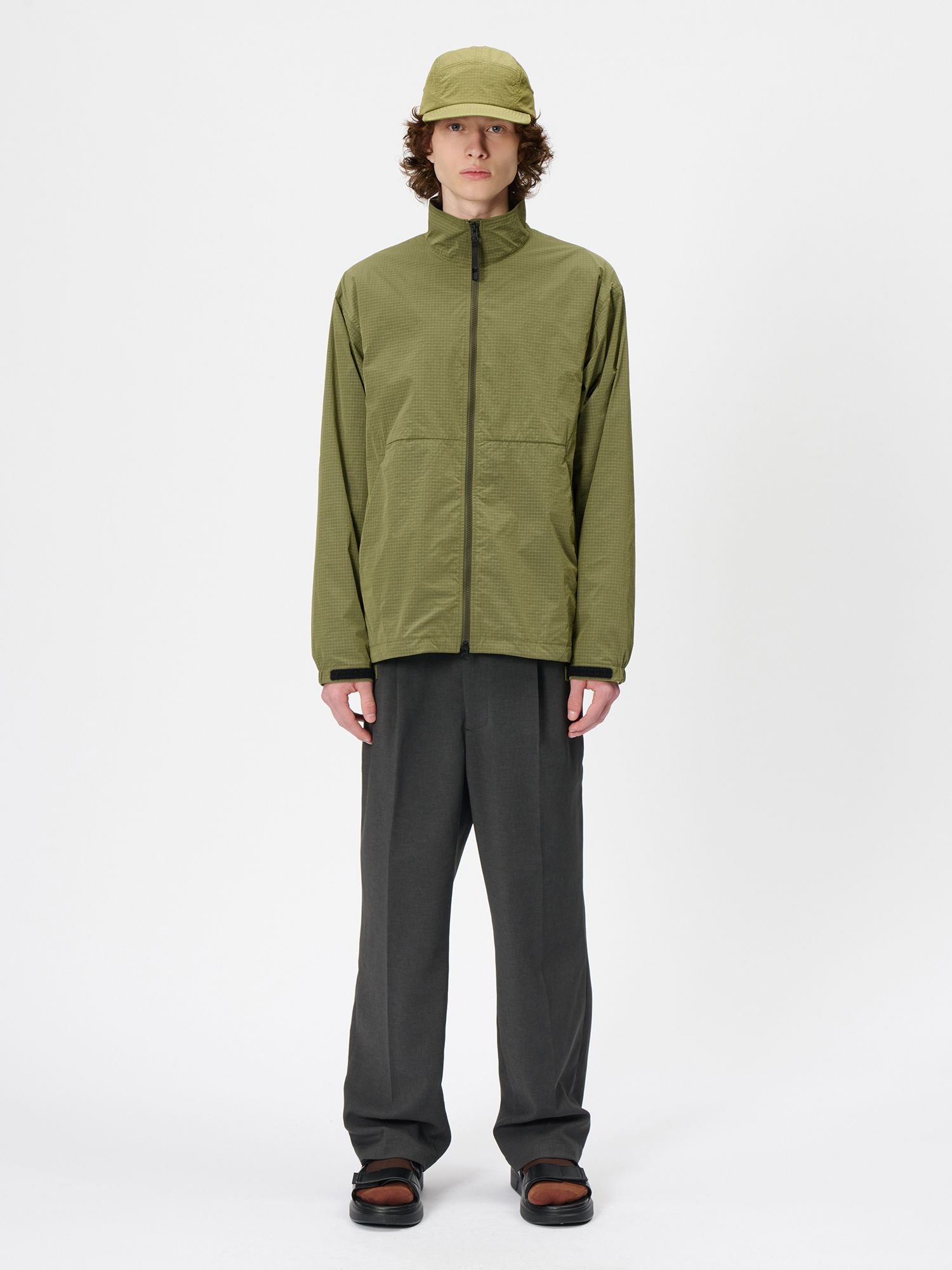 Dope Dyed Ripstop Wind Jacket (Unisex)