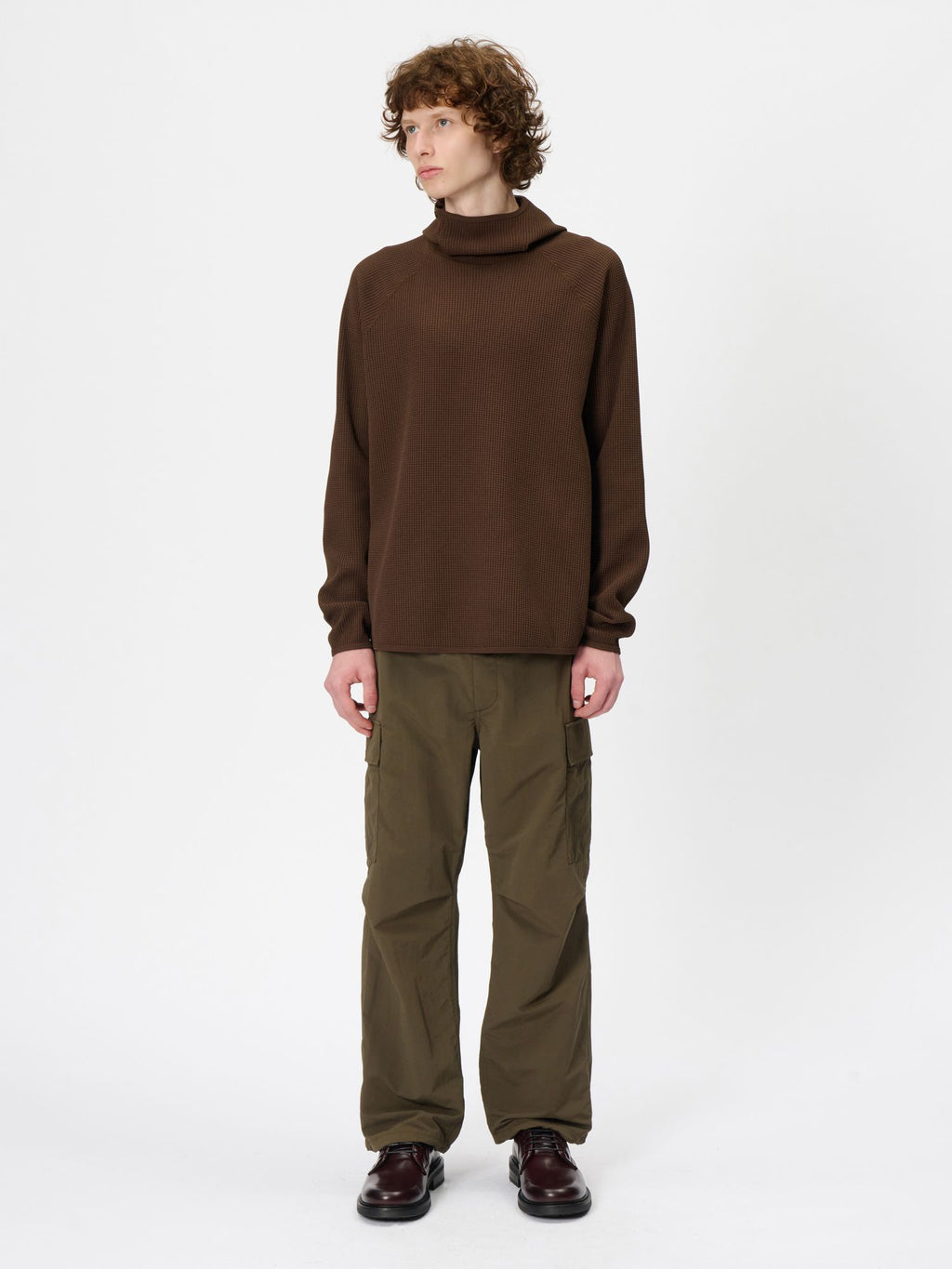 Waffle Light Long Sleeve Hoodie (Unisex)