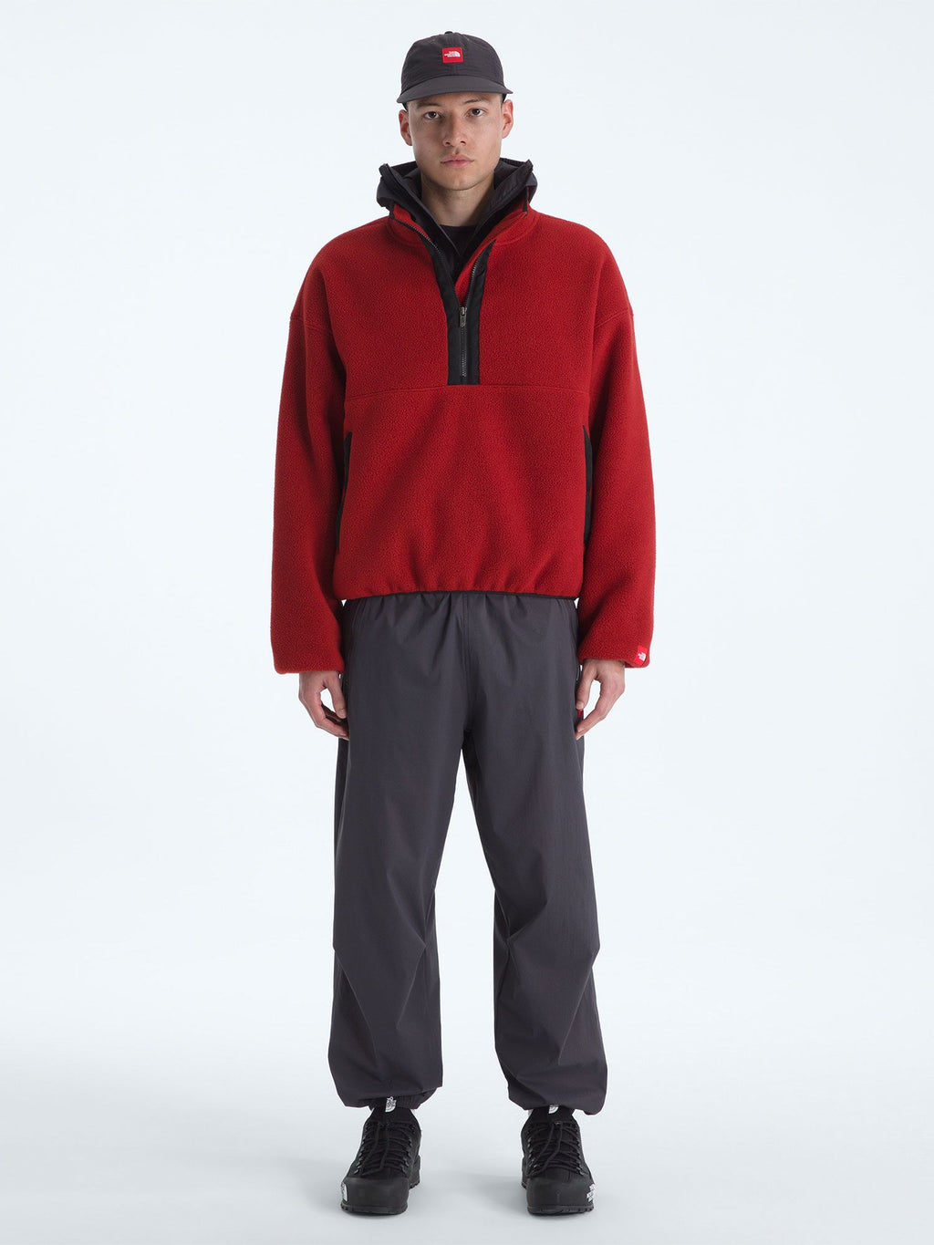 Red Box 1/2 Zip Fleece (Unisex)