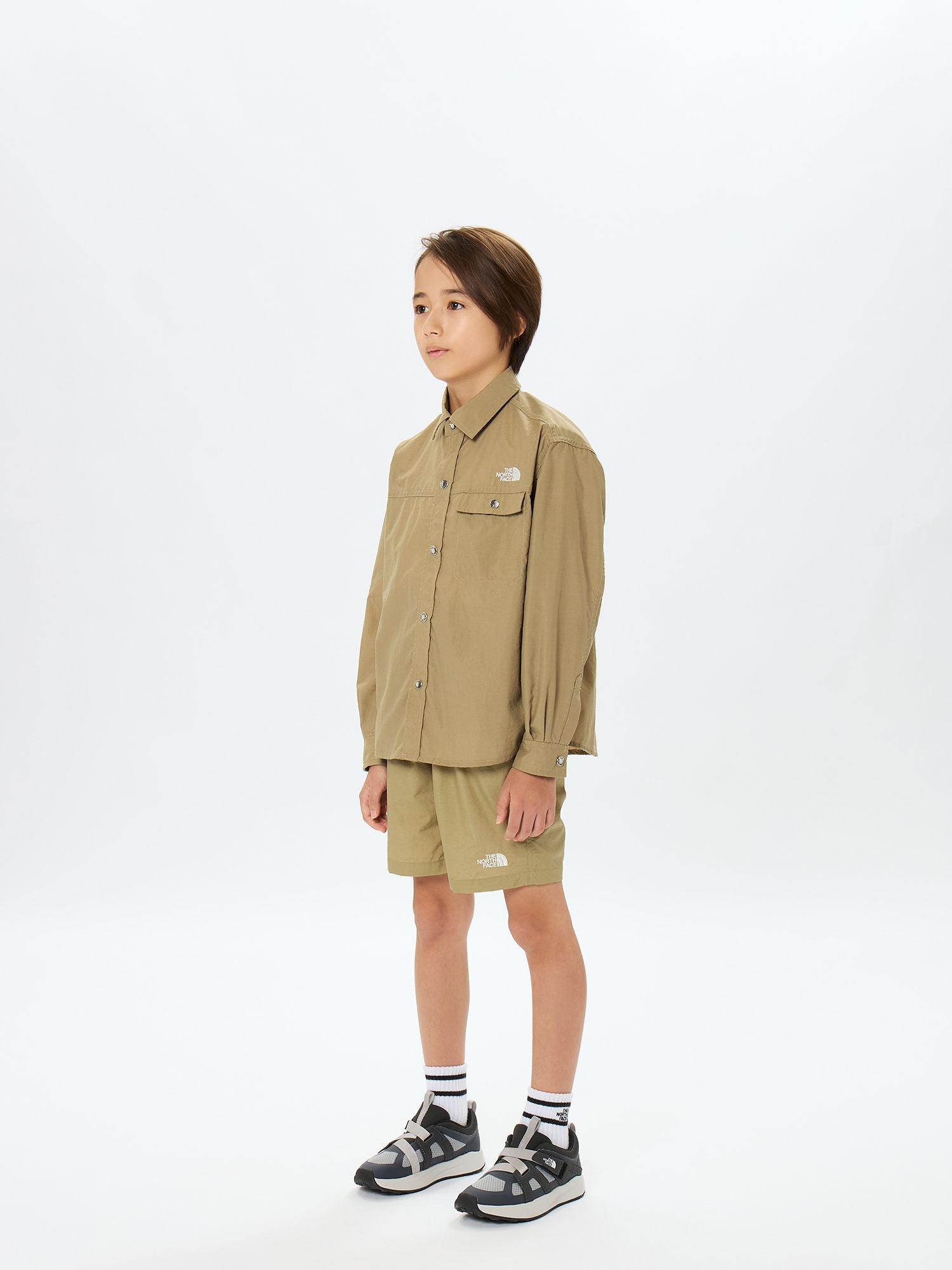 Long Sleeve Nuptse Shirt (Kids)