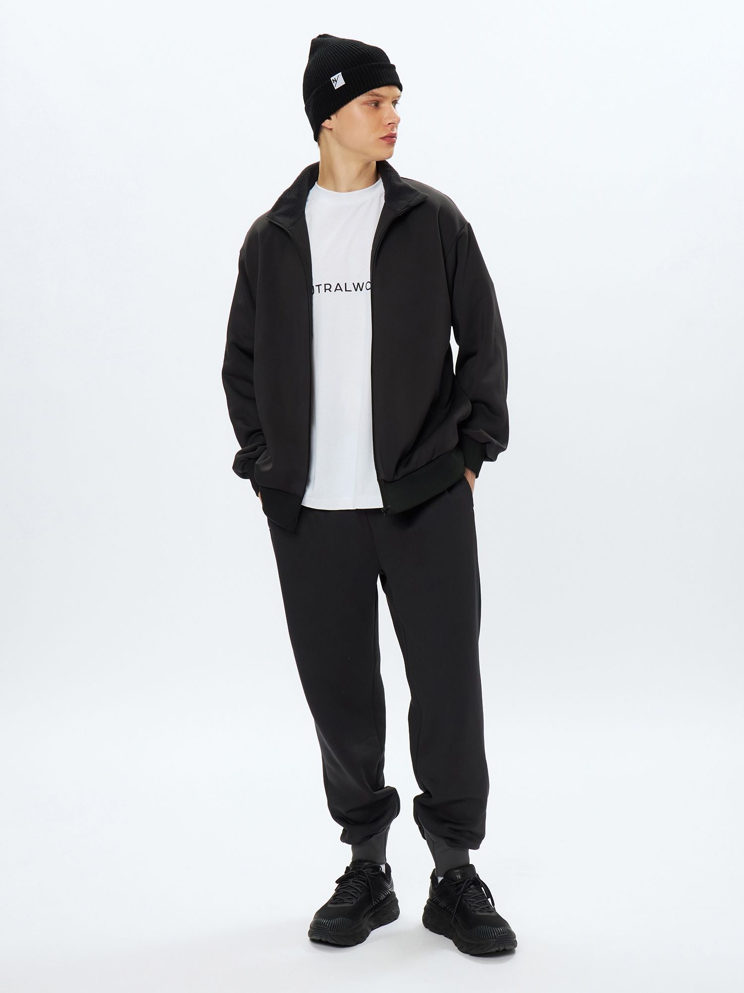 Piraeus / Stretch Fleece Stand Zip (Unisex)