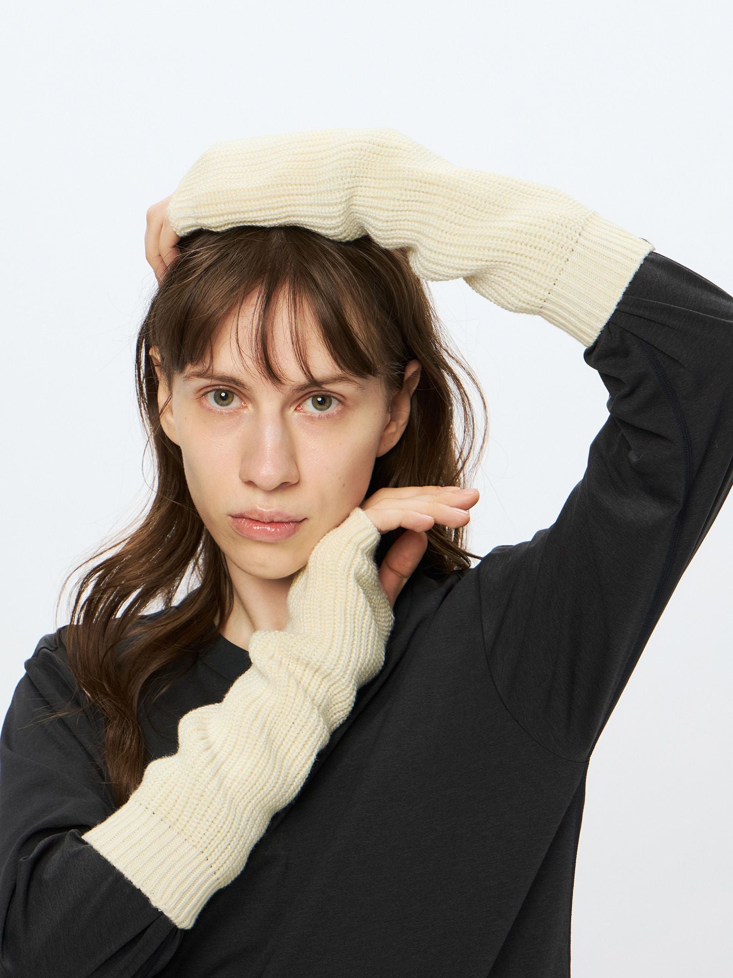 Sheep Harder / Fingerless Gloves (Unisex)