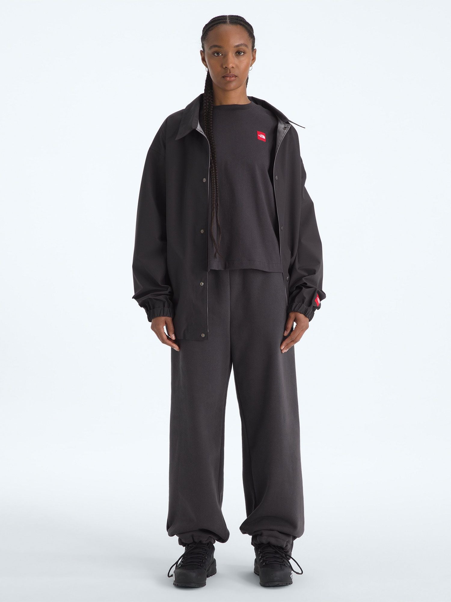 Red Box Short Sleeve Boxy Tee (Women's)