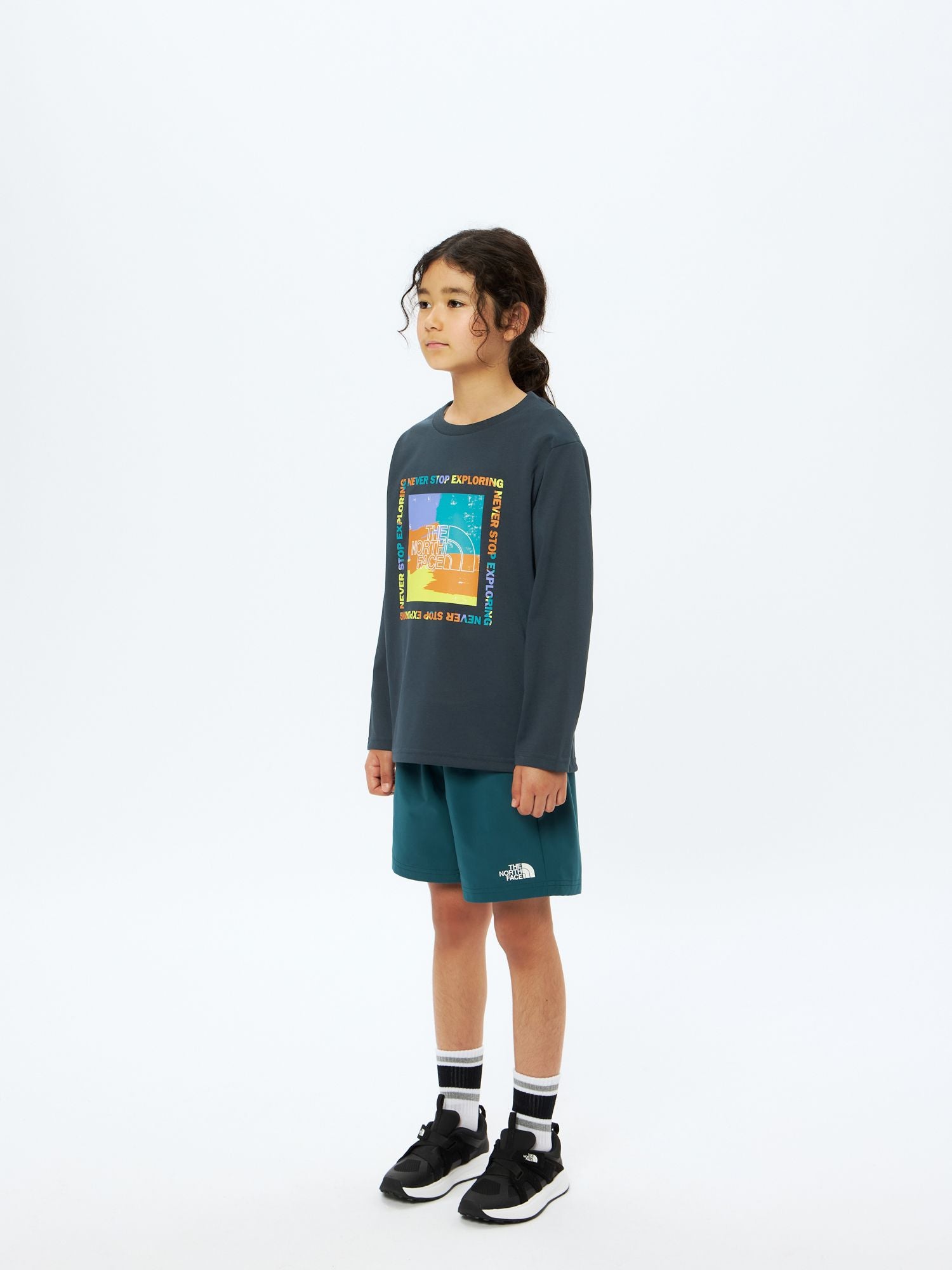 Long Sleeve ES Get Moteted Graphic Tee (Kids)