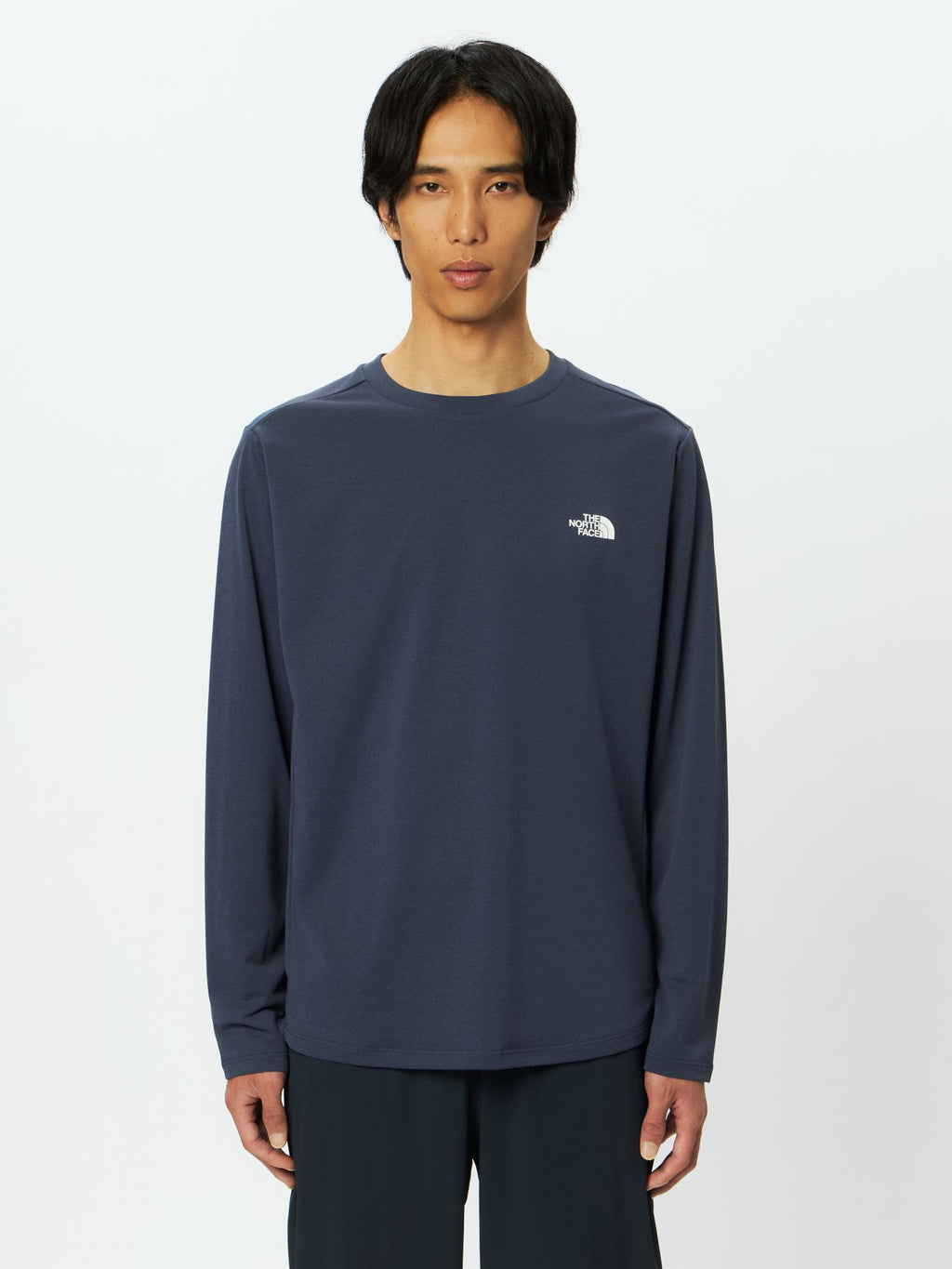 Long Sleeve One Point Logo Tee (Men's)