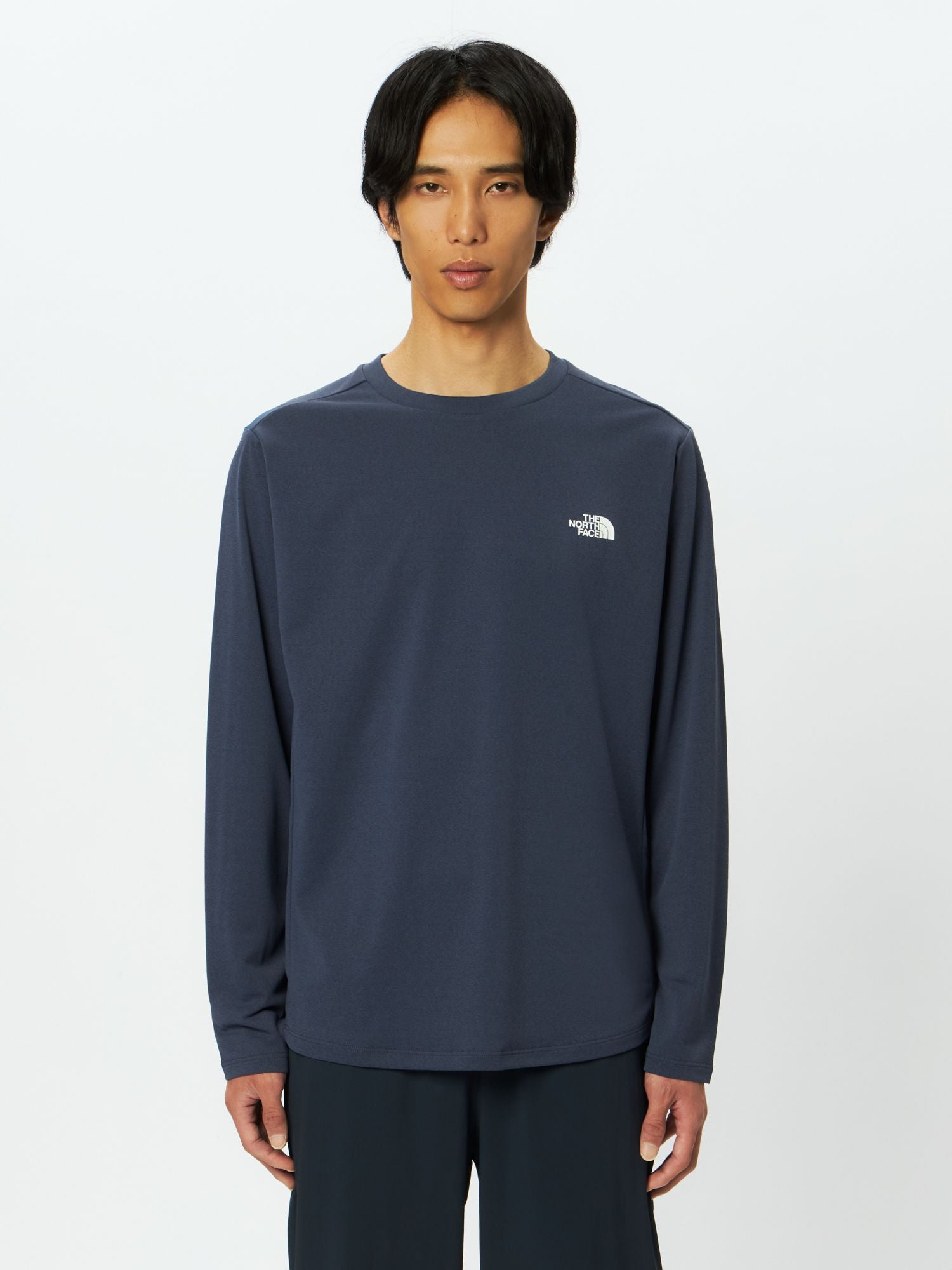 Long Sleeve One Point Logo Tee (Men's)