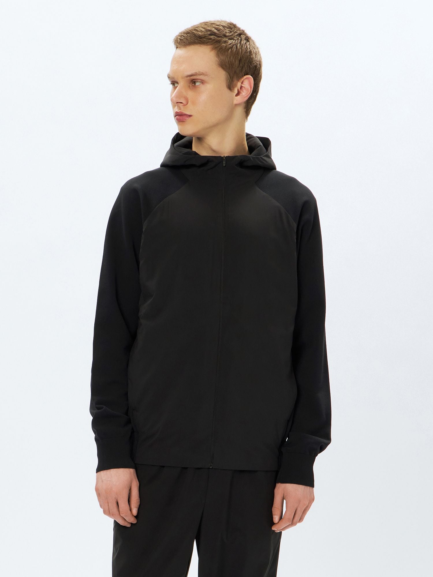 Wif / Knitting Hybrid Padded Jacket (Unisex)