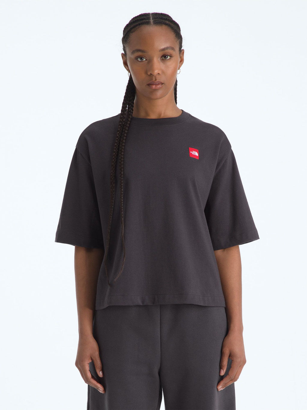 Red Box Short Sleeve Boxy Tee (Women's)