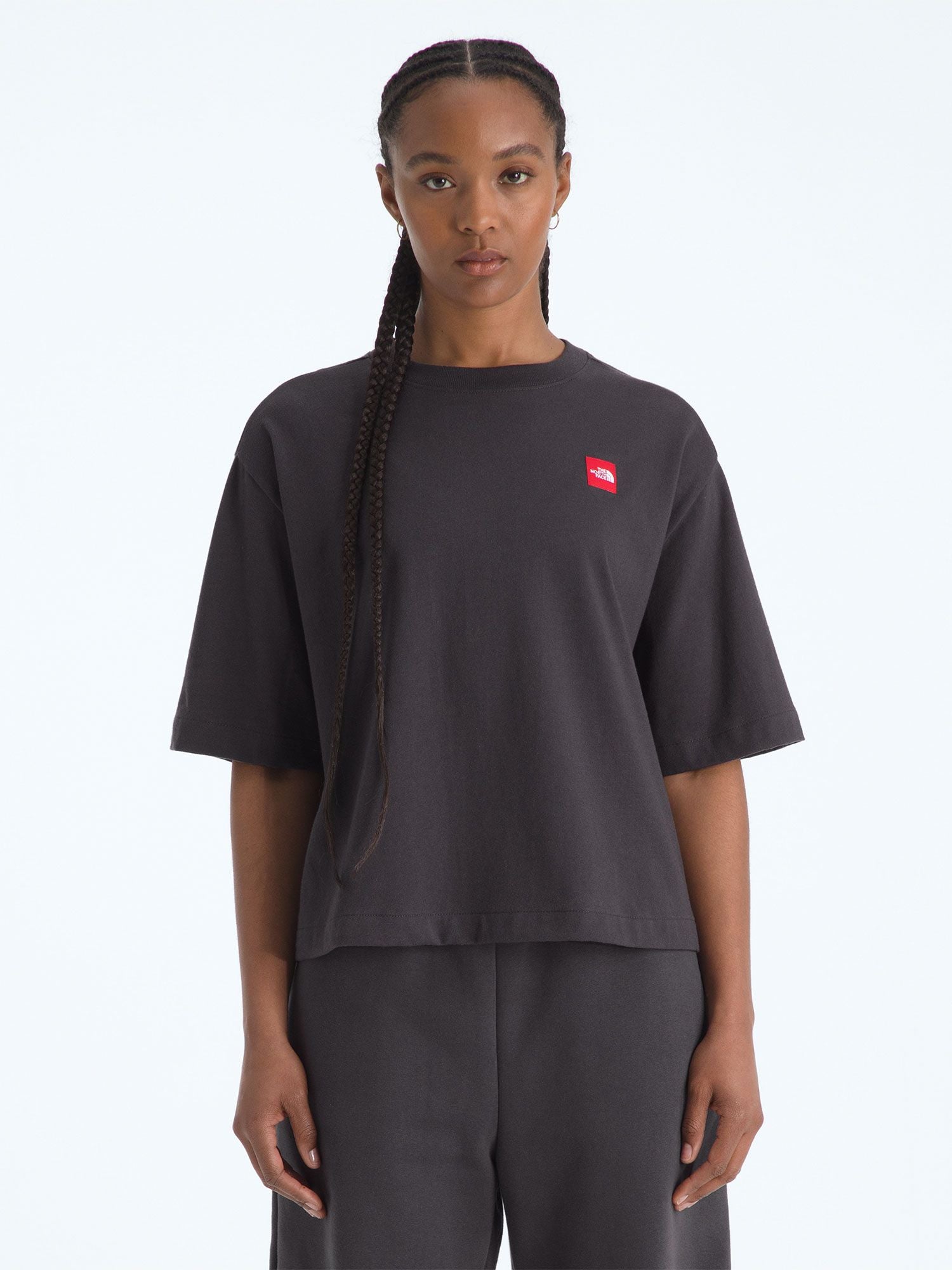 Red Box Short Sleeve Boxy Tee (Women's)